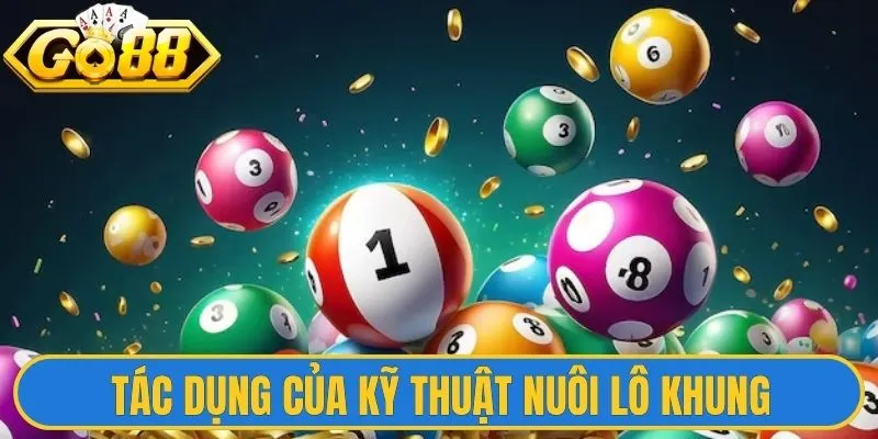 Tác dụng của kỹ thuật nuôi lô khung